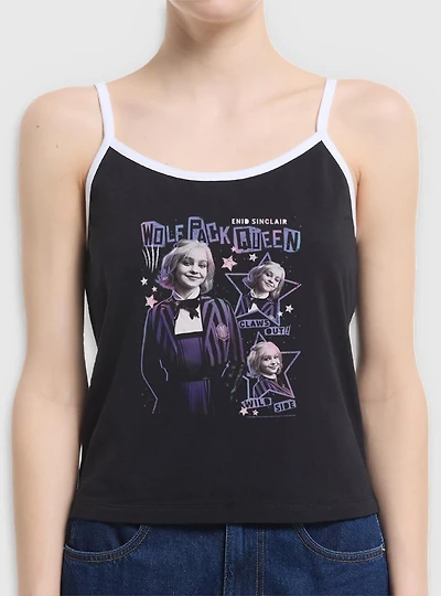 Wednesday Enid Wolf Pack Queen Womens Cami BoxLunch Exclusive