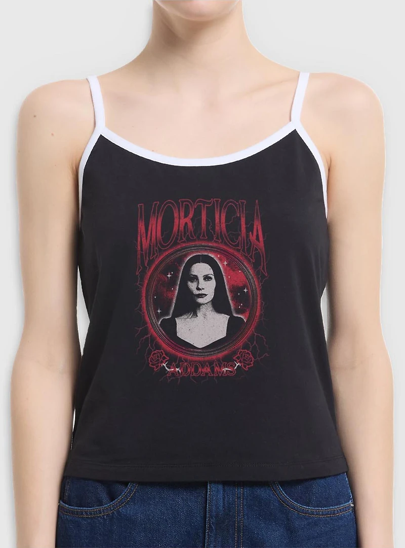Wednesday Morticia Addams Keeper of Secrets Womens Cami BoxLunch Exclusive