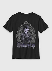 Wednesday Frame Portrait Youth T-Shirt BoxLunch Exclusive
