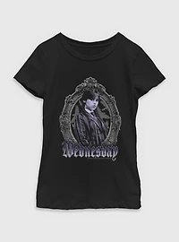 Wednesday Frame Portrait Youth Girls T-Shirt BoxLunch Exclusive