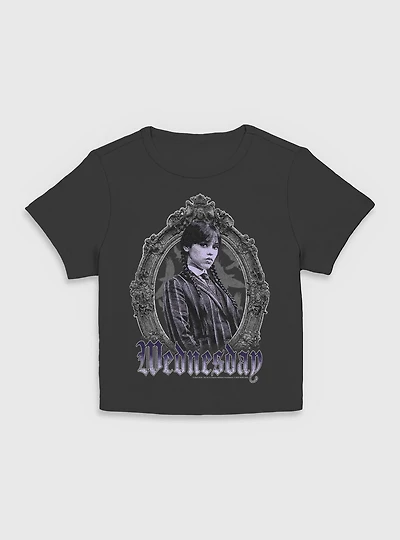 Wednesday Frame Portrait Women Baby T-Shirt BoxLunch Exclusive