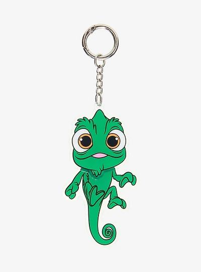 Disney Tangled Pascal Dancing Acrylic Keychain - BoxLunch Exclusive