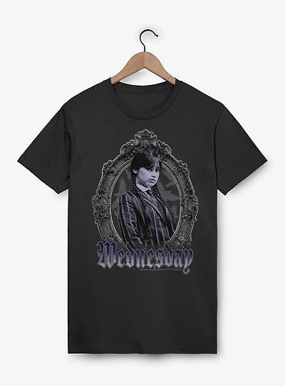 Wednesday Frame Portrait T-Shirt BoxLunch Exclusive