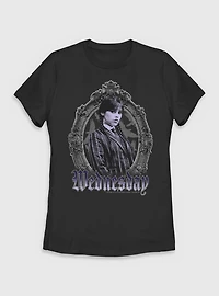 Wednesday Frame Portrait Womens T-Shirt BoxLunch Exclusive
