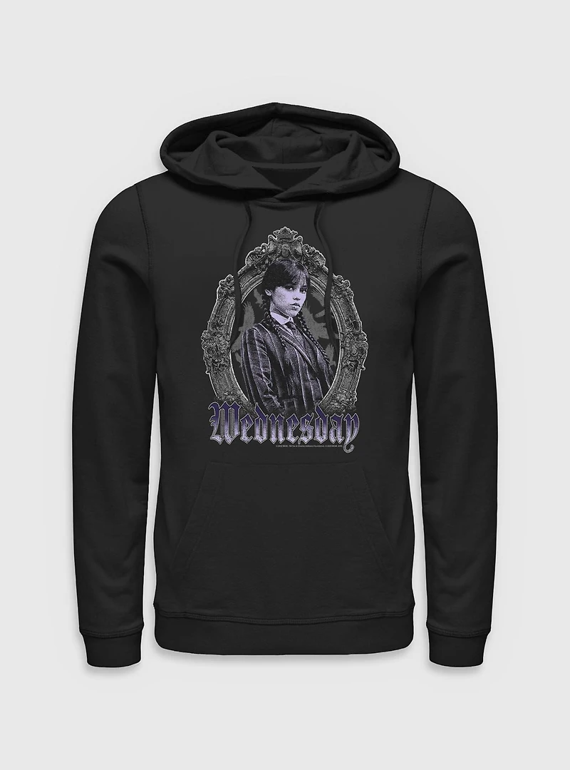Wednesday Frame Portrait Hoodie BoxLunch Exclusive