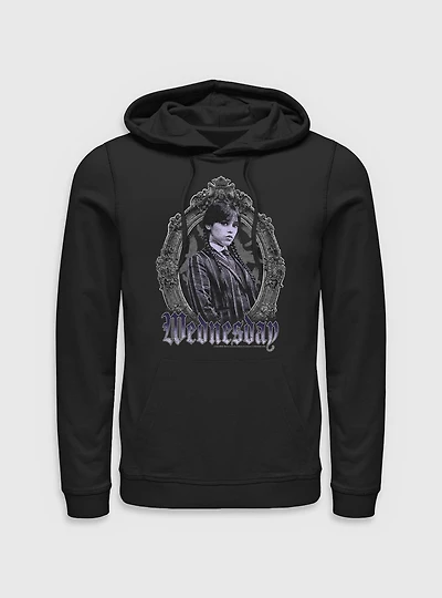 Wednesday Frame Portrait Hoodie BoxLunch Exclusive