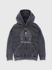 Wednesday Frame Portrait Mineral Wash Hoodie BoxLunch Exclusive