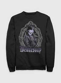Wednesday Frame Portrait Sweatshirt BoxLunch Exclusive