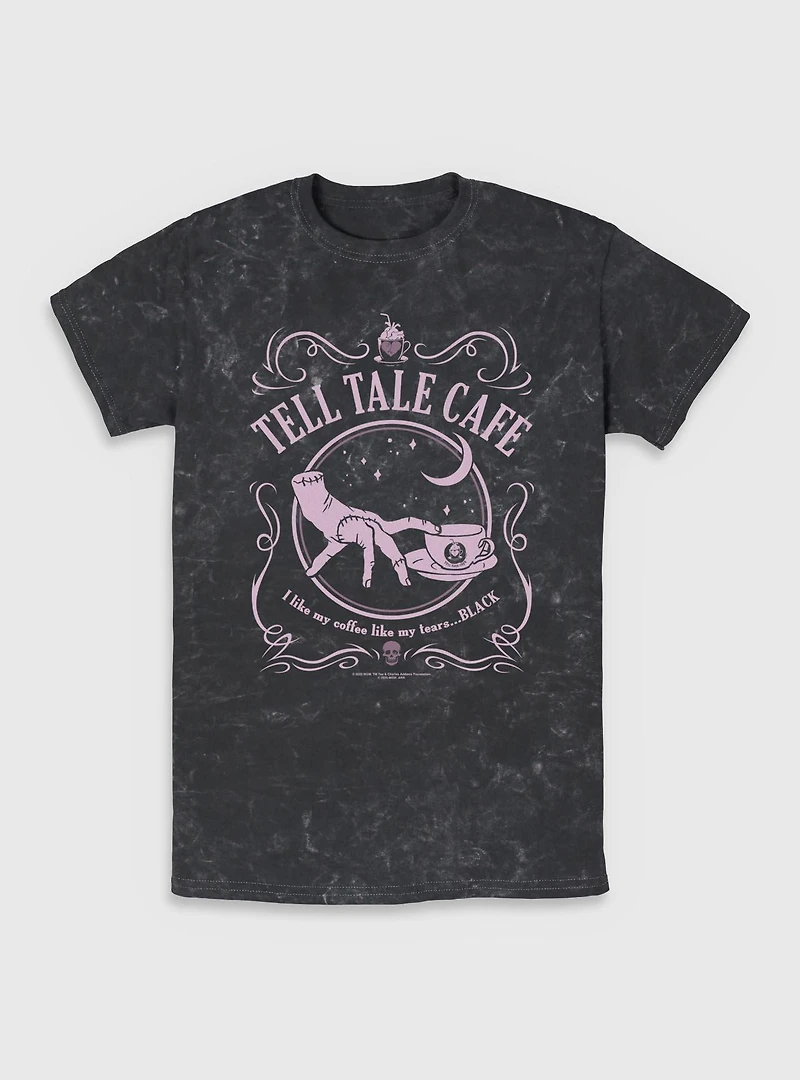 Wednesday Tell Tale Cafe Mineral Wash T-Shirt BoxLunch Exclusive