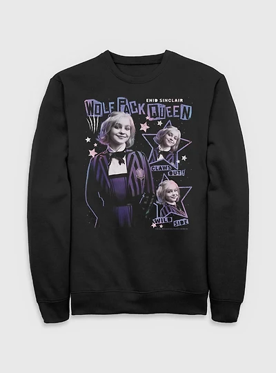 Wednesday Enid Wolf Pack Queen Sweatshirt BoxLunch Exclusive