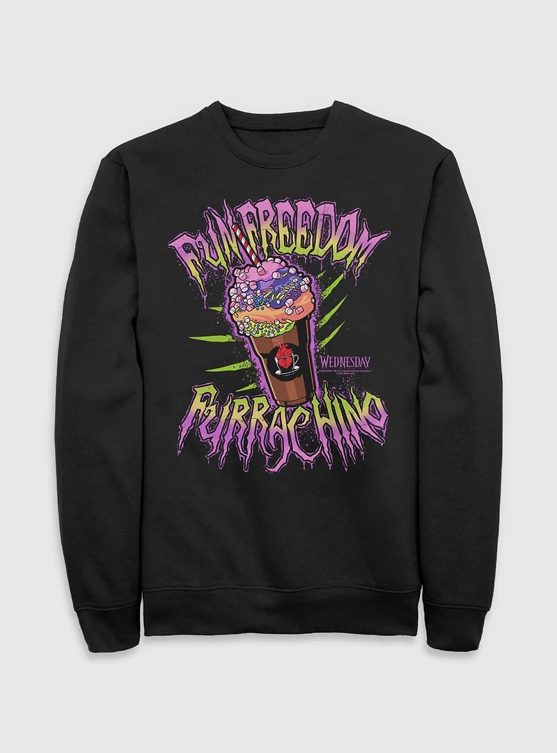 Wednesday Fun Freedom Furrachino Sweatshirt BoxLunch Exclusive