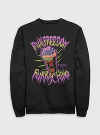 Wednesday Fun Freedom Furrachino Sweatshirt BoxLunch Exclusive