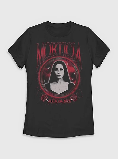Wednesday Morticia Addams Keeper of Secrets Womens T-Shirt BoxLunch Exclusive
