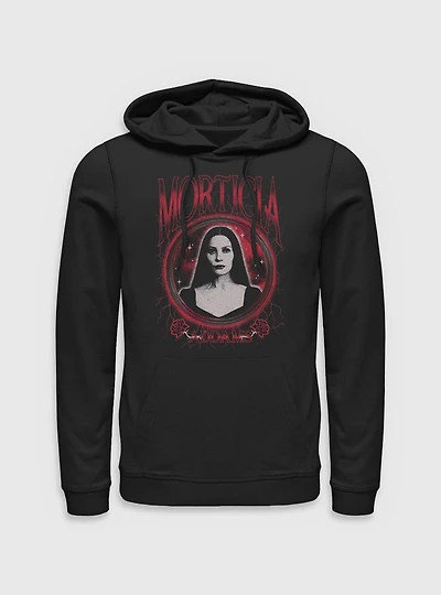 Wednesday Morticia Addams Keeper of Secrets Hoodie BoxLunch Exclusive