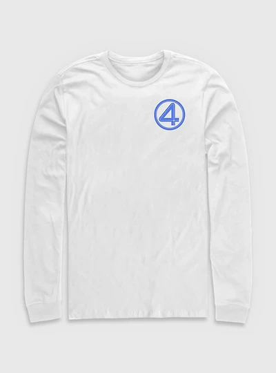 Marvel The Fantastic Four: First Steps Icon Logo Long Sleeve T-Shirt