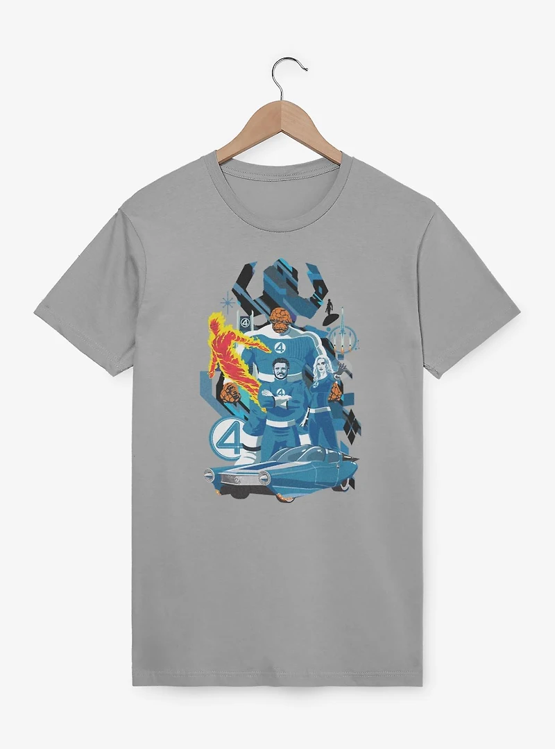 Marvel The Fantastic Four: First Steps Cosmic Battle T-Shirt