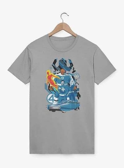 Marvel The Fantastic Four: First Steps Cosmic Battle T-Shirt