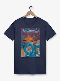 Marvel The Fantastic Four: First Steps Heroes Vs Villain Poster T-Shirt