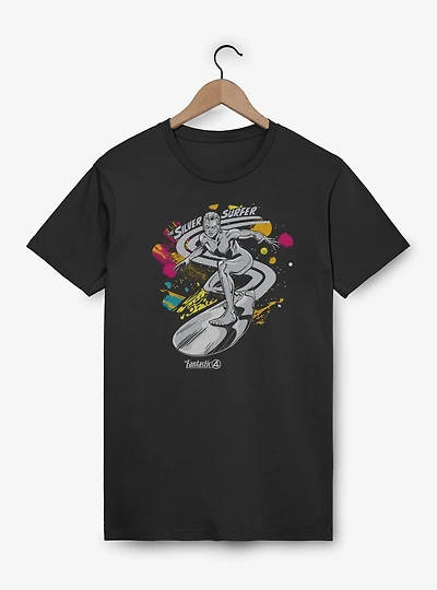 Marvel The Fantastic Four: First Steps Cosmic Silver Surfer T-Shirt