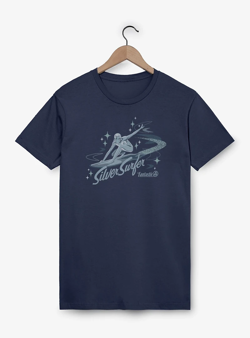 Marvel The Fantastic Four: First Steps Surfing Stars Silver Surfer T-Shirt
