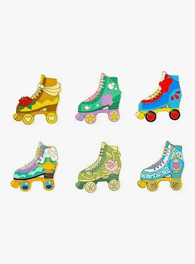 Disney Princess Roller Skate Blind Box Enamel Pin — BoxLunch Exclusive