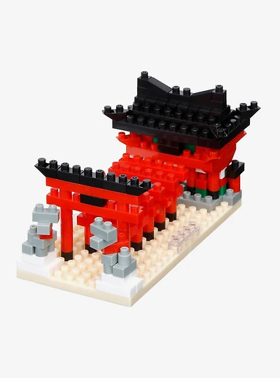 Kawada Nanoblock Character Collection Series Culture Inari Shrine Build Set