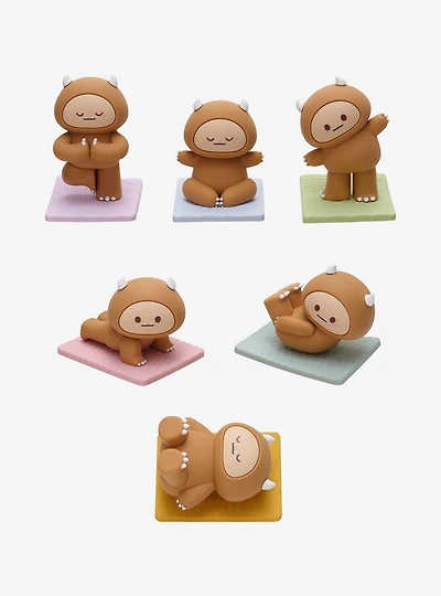 Smoko Hank Yeti Doing Yoga Blind Box Figure