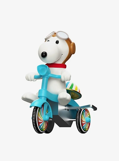 Super7 Peanuts Super Cycles Flying Ace Snoopy Wind Up Figure