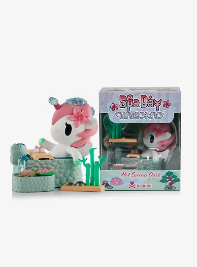 tokidoki Spa Day Unicorno Hot Spring Oasis Figure