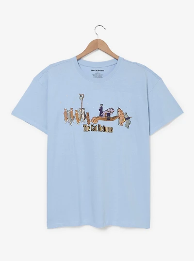 Studio Ghibli® The Cat Returns Embroidered Women's Plus T-Shirt - BoxLunch Exclusive