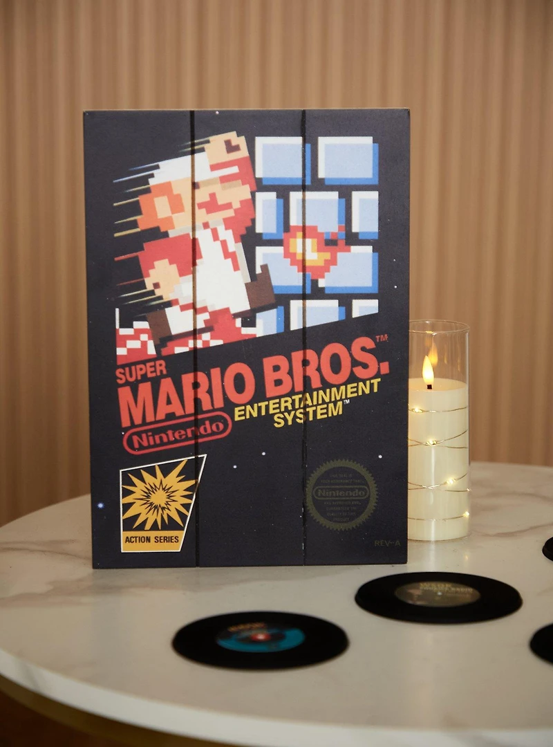 Nintendo Super Mario Bros. Retro Wall Art