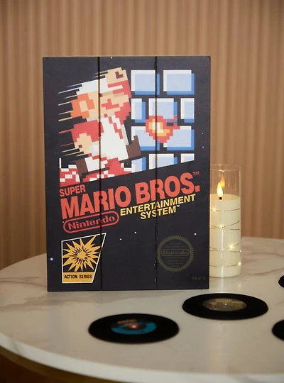 Nintendo Super Mario Bros. Retro Wall Art