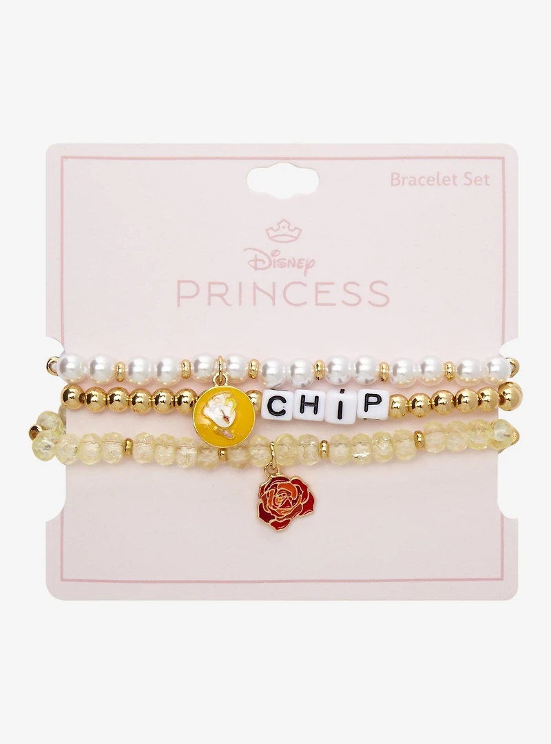 Disney Beauty & The Beast Chip Friendship Bracelet Set - BoxLunch Exclusive