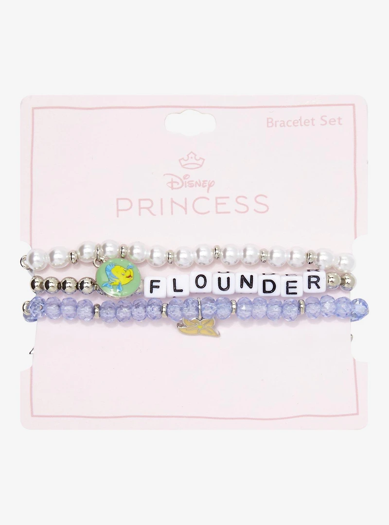 Disney The Little Mermaid Flounder Friendship Bracelet Set - BoxLunch Exclusive