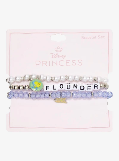 Disney The Little Mermaid Flounder Friendship Bracelet Set - BoxLunch Exclusive