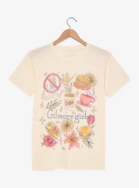 Gilmore Girls Doodle Icons Women's T-Shirt — BoxLunch Exclusive