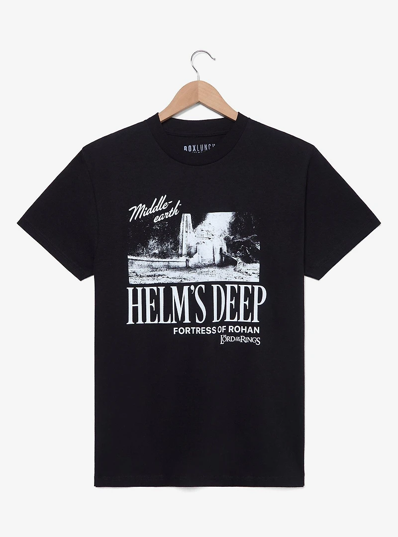 The Lord of Rings Helm's Deep Tonal T-Shirt - BoxLunch Exclusive