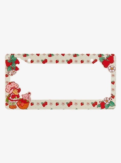 Strawberry Shortcake Berry Print License Plate Frame — BoxLunch Exclusive