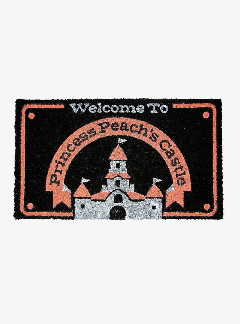 Super Mario Bros. Princess Peach's Castle Door Mat