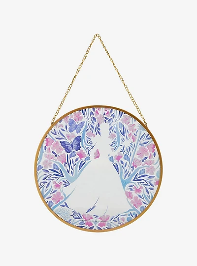 Wicked Glinda Butterflies Silhouette Stained Glass Wall Art - BoxLunch Exclusive