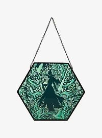 Wicked Elphaba Forest Silhouette Stained Glass Wall Art - BoxLunch Exclusive