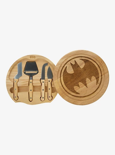 DC Comics Batman Logo Cutting Board and Tools