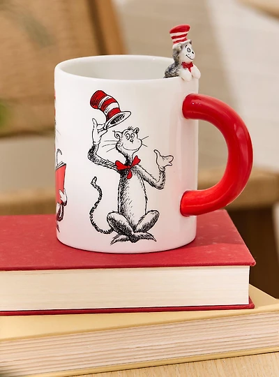 Dr. Seuss The Cat in the Hat Critter Mug - BoxLunch Exclusive