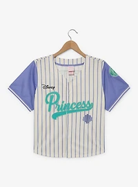 Disney Princess Ariel Women's Plus Cropped Baseball Jersey — BoxLunch Exclusive