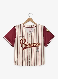 Disney Princess Belle Women's Plus Cropped Baseball Jersey — BoxLunch Exclusive