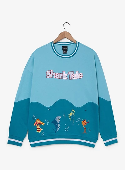 DreamWorks Shark Tale Wave Panel Crewneck — BoxLunch Exclusive