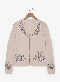 Disney Winnie the Pooh Floral Embroidered Women's Cardigan - BoxLunch Exclusive