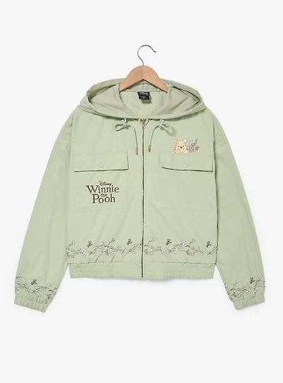 Disney Winnie the Pooh Floral Women's Cropped Jacket - BoxLunch Exclusive