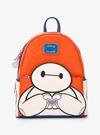 Loungefly Disney Big Hero 6 Baymax Lenticular Heart Hands Mini Backpack - BoxLunch Exclusive