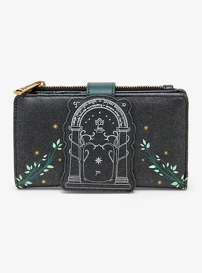 Loungefly The Lord of the Rings Doors of Durin Glow-in-the-Dark Zip Wallet — BoxLunch Exclusive